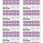 Scentsy Loyalty Card … | Scentsy In 2019…   Free Printable Loyalty Card Template