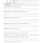Second Grade Book Report Template | Book Report Form Grades 3+   Free Printable Book Report Forms For Elementary Students