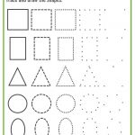Shapes Worksheets For Preschool [Free Printables] – Mary Martha Mama   Free Printable Shapes