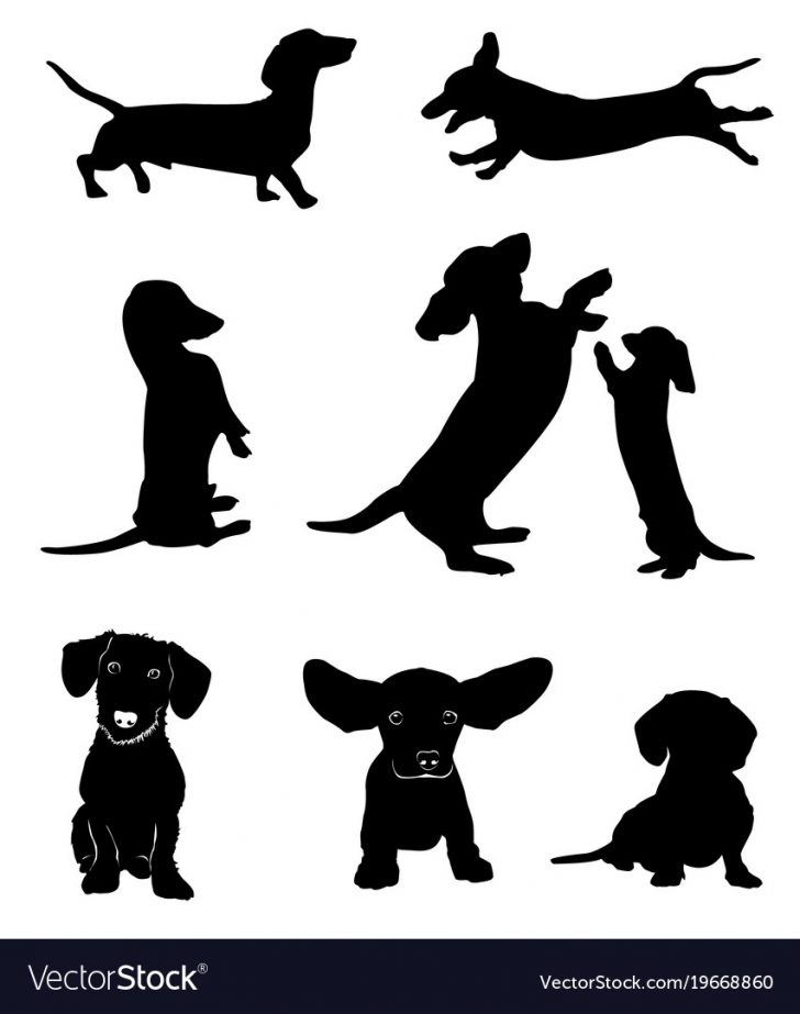Free Printable Dog Silhouettes