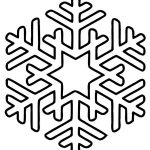 Snowflakes Black And White | Free Download Best Snowflakes Black And   Free Snowflake Printable Coloring Pages