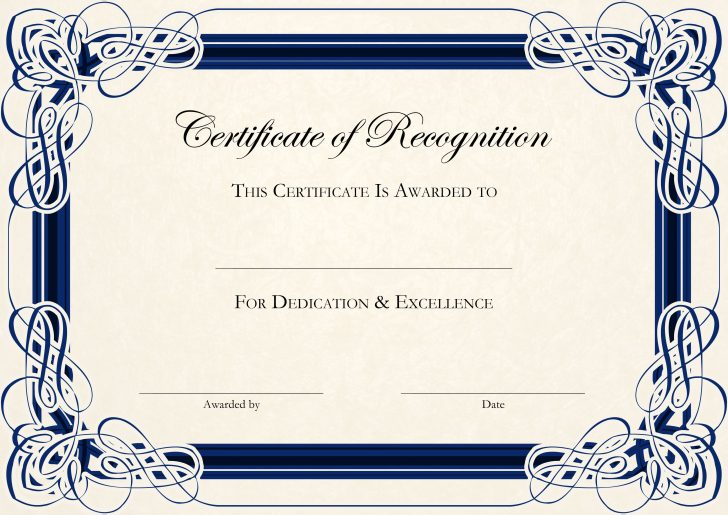 Sports Certificate Templates Free Printable