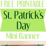 St. Patrick's Day Banner   Free Printable | Food * Family *home Diy   Free Printable St Patrick&#039;s Day Banner