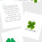 St. Patricks Day Free Printables   Life With Grace   Free St Patrick&#039;s Day Printables