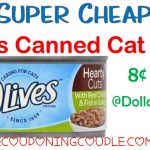 Super Cheap 9Lives Canned Cat Food @ Dollar General! $0.08 Per Can!   Free Printable 9 Lives Cat Food Coupons