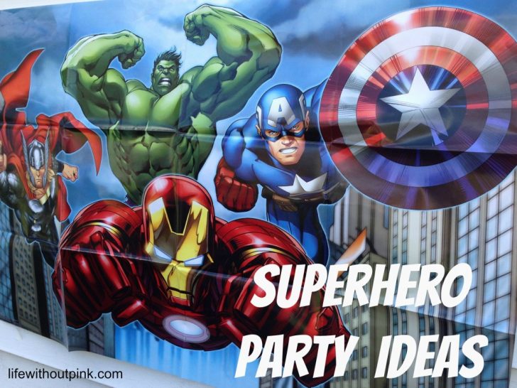 Free Avengers Birthday Party Printables