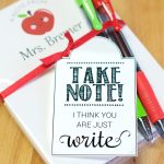Take Note | Beinggenevieve | Teacher Appreciation Gifts, Teacher   Take Note I Think You Are Awesome Free Printable