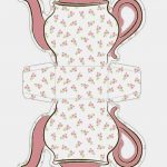 Tea Cup Template Free Printable | Shabby Chic Teapot Free Printable   Free Printable Teacup Template