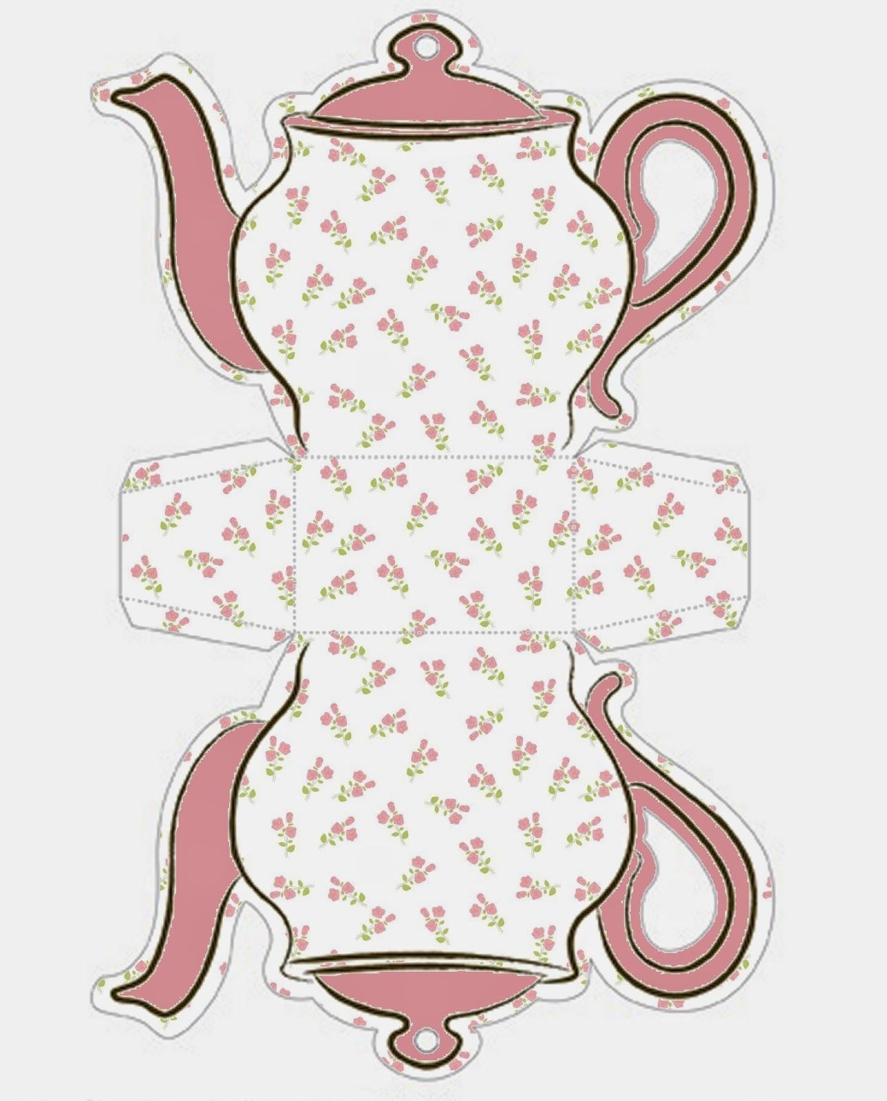 Free Printable Teacup Template Free Printable