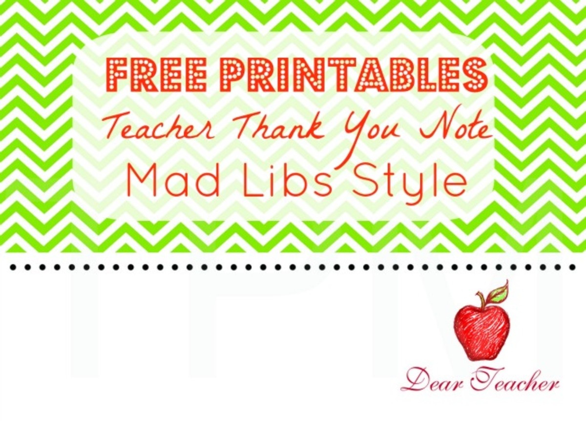 Teacher Thank You Notes {Free Printables} - Momtrends - Thank You Teacher Printables Free