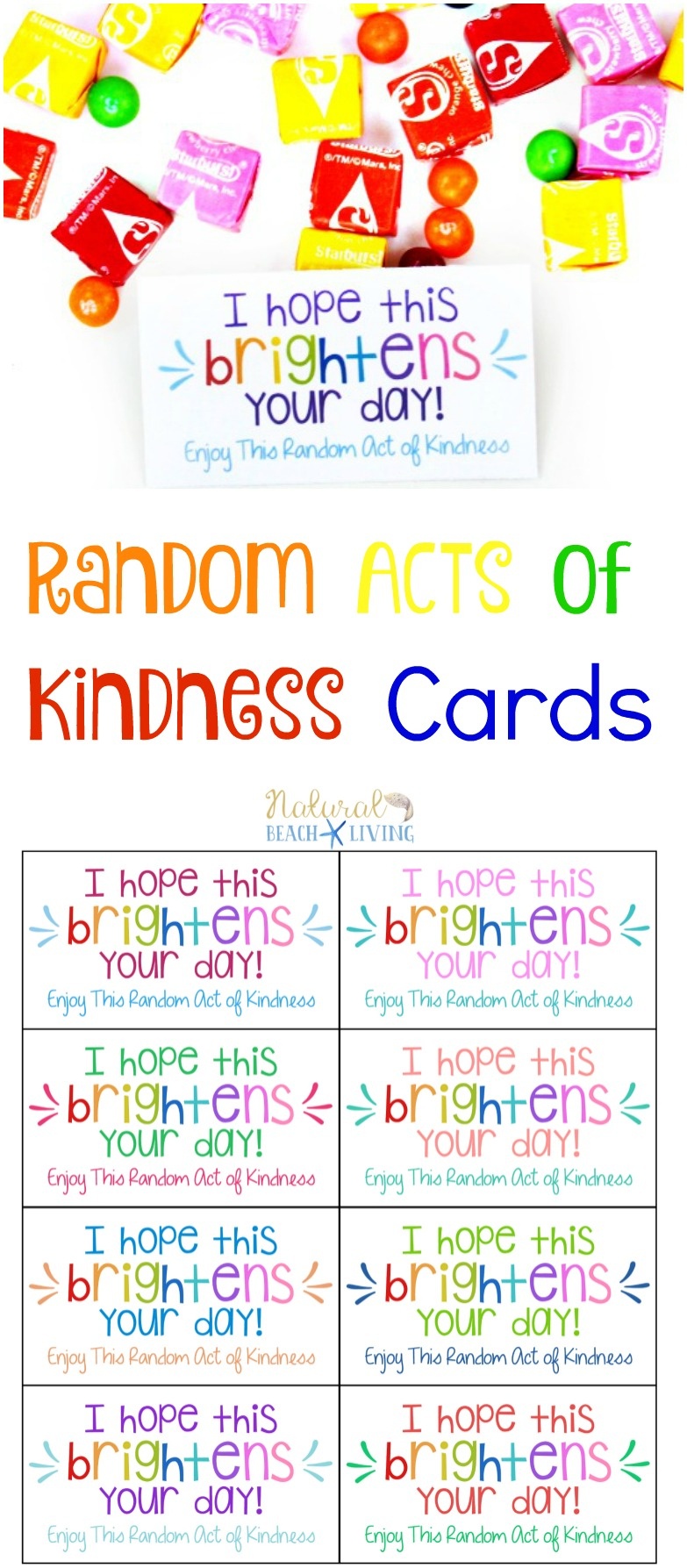 The Best Random Acts Of Kindness Printable Cards Free - Natural - Kindness Cards Printable Free