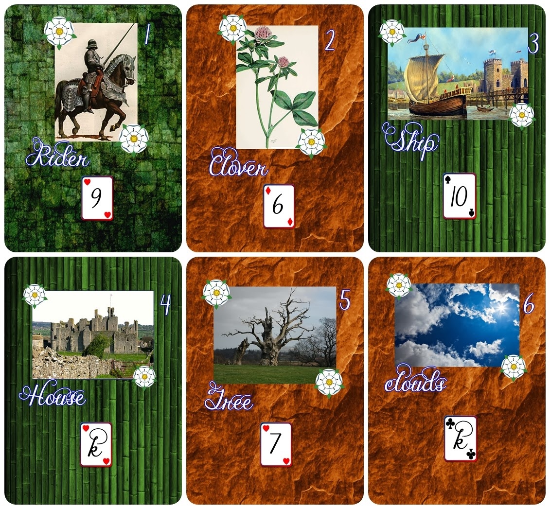 The Blessed Pagan : Yorkist Lenormand - Free - Free Printable Lenormand Cards