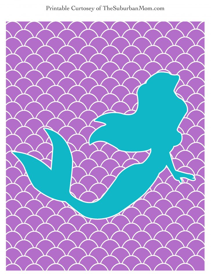Free Printable Mermaid Tags