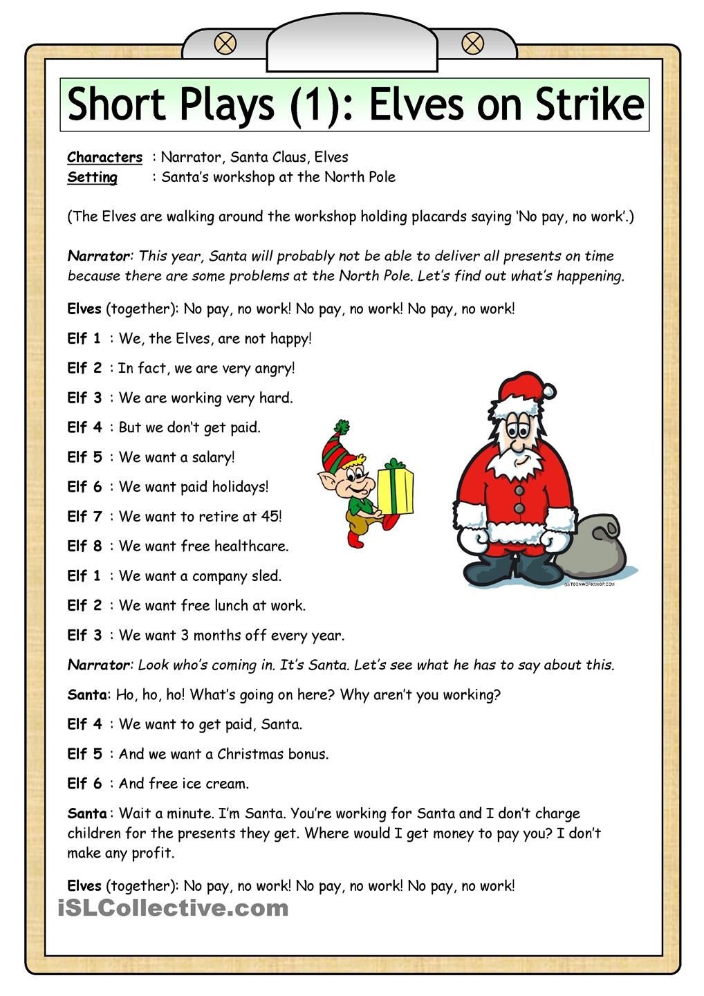 The Poem Is Followeda Short Abc Song Time 3 5 Minutes. Pictures - Free Printable Christmas Plays Church