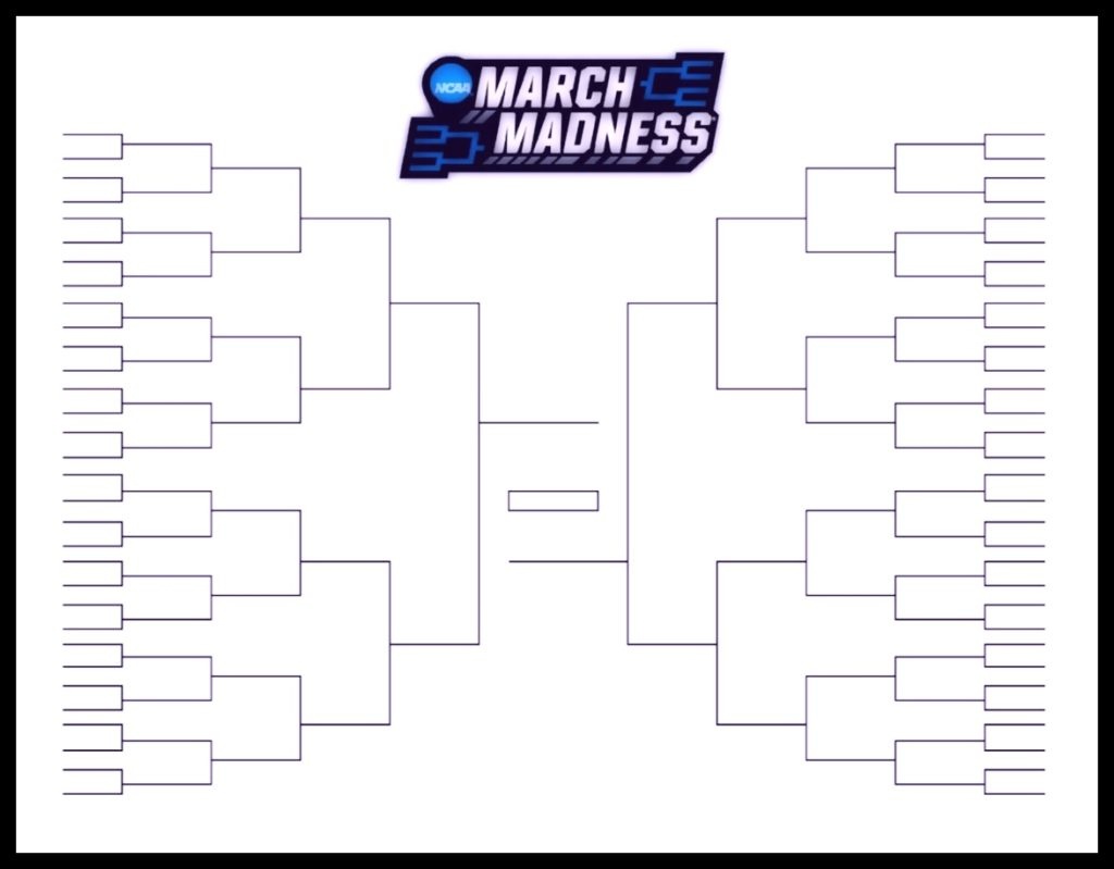 The Printable March Madness Bracket For The 2019 Ncaa Tournament - Free Printable March Madness Bracket