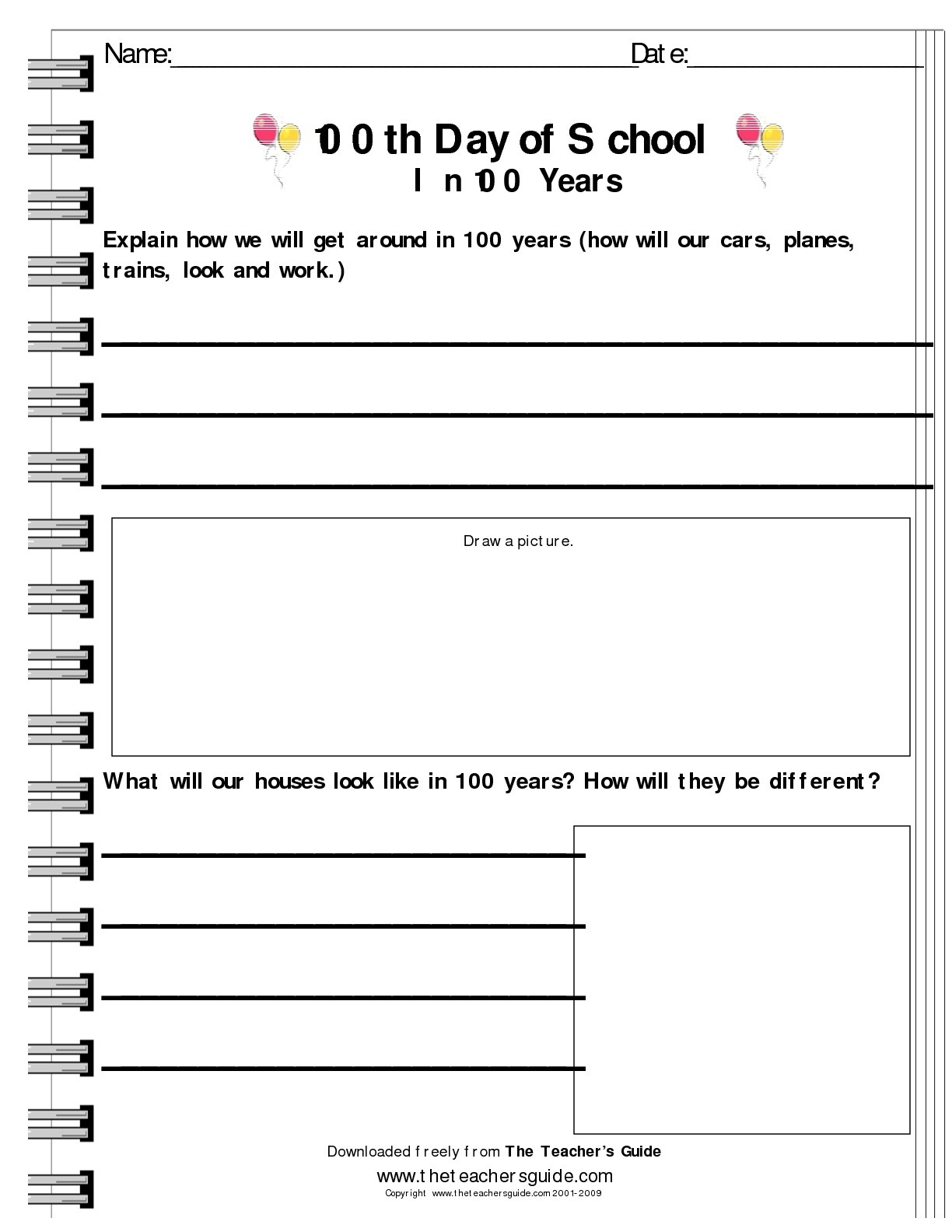 the-teacher-s-guide-100th-day-of-school-theme-page-free-printable