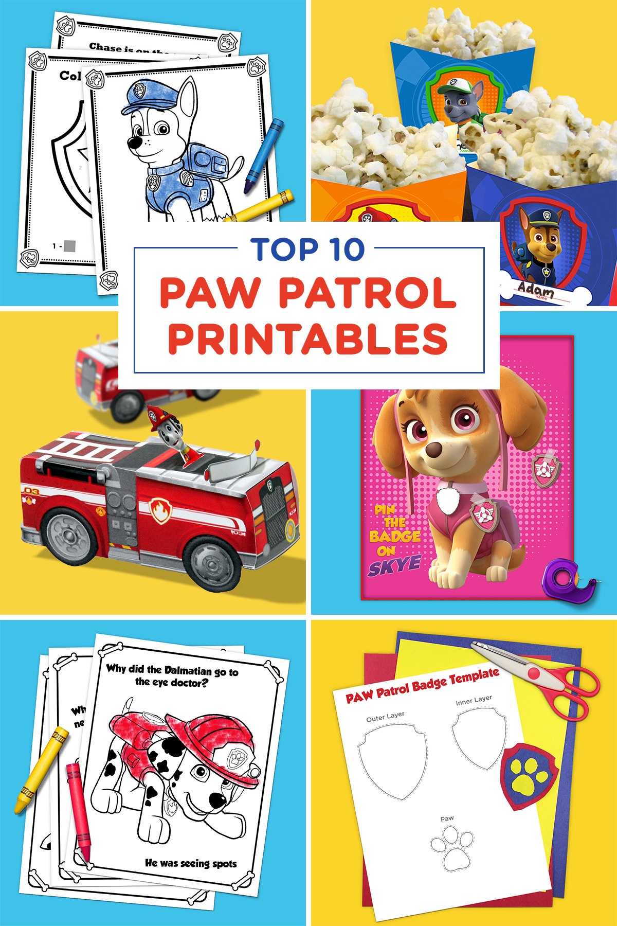 Paw Patrol Printables Free Printable World Holiday