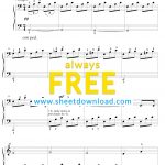 Top 100 Popular Piano Sheets Downloaded From Sheetdownload   Free Printable Sheet Music For Piano Beginners Popular Songs