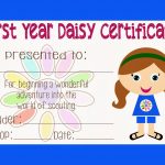 Two Magical Moms: Girl Scout Daisy Certificate   Free Daisy Girl Scout Printables