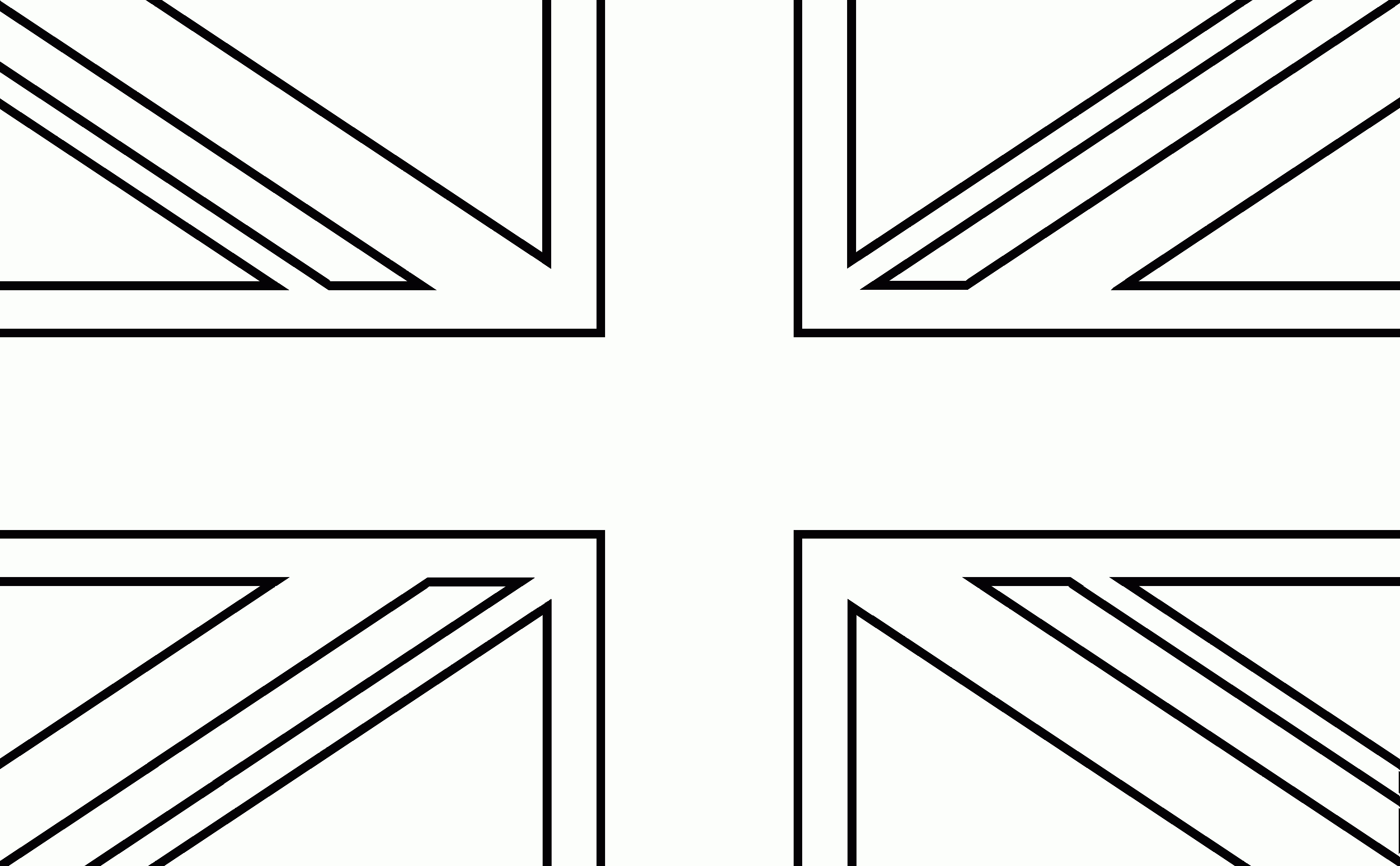 Union Jack Lines/ Gif File/ Dn1 | My New Project | Flag Coloring - Free Printable Union Jack Flag To Colour