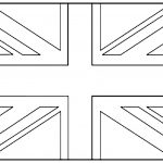 United Kingdom Union Jack   Flags Coloring Pages For Kids To Print   Free Printable Union Jack Flag To Colour