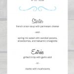 Use This Cute Baby Shower Menu Template Pdf To Edit & Print Your Own   Free Printable Drink Menu Template