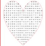 Valentine Word Search · The Typical Mom   Free Printable Valentine Word Games