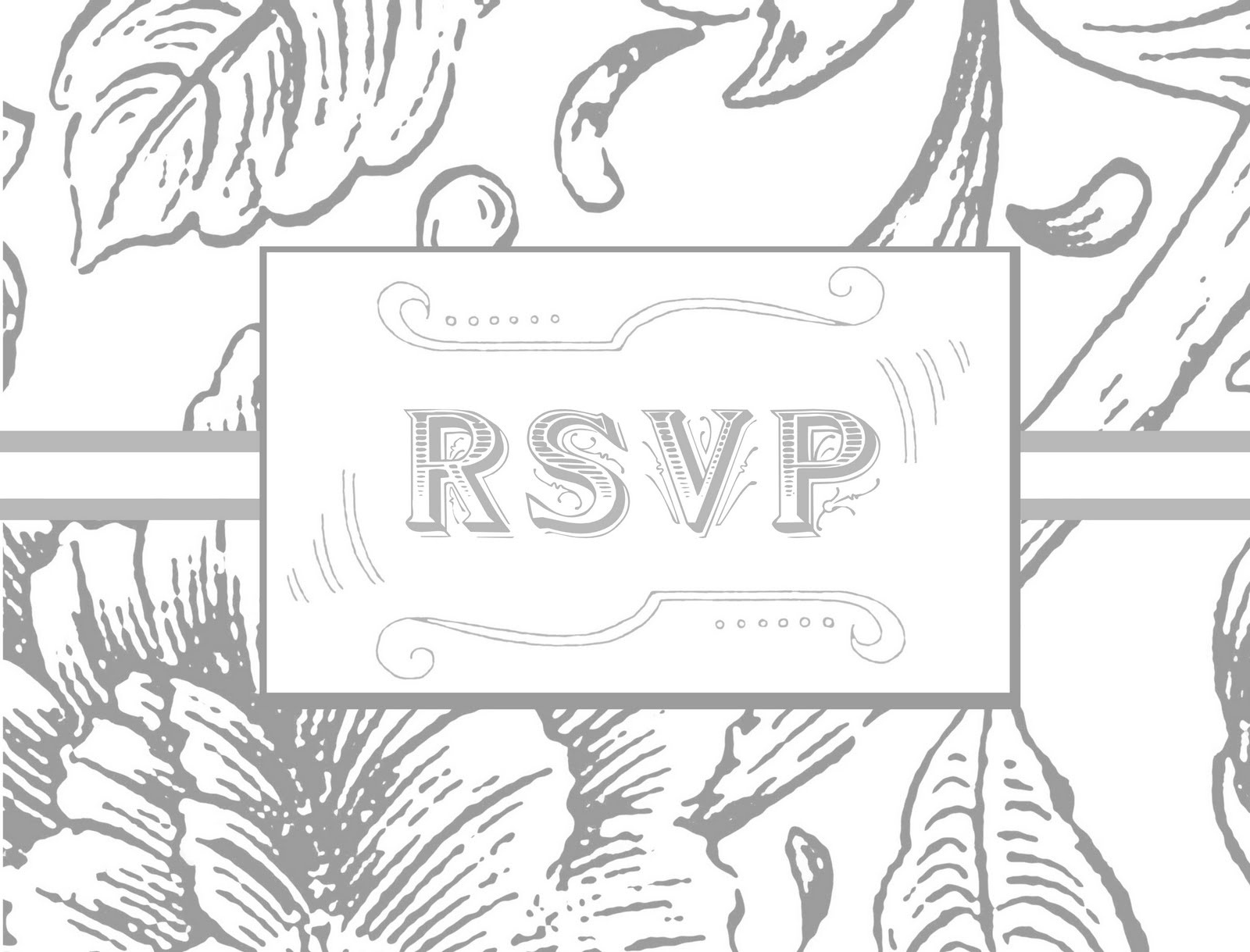 Wedding Rsvp Postcard Template. Printable. Rsvp Postcard Etsy - Free Printable Rsvp