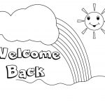 Welcome Back Coloring Pages To Print | Free Coloring Pages   Welcome Home Cards Free Printable