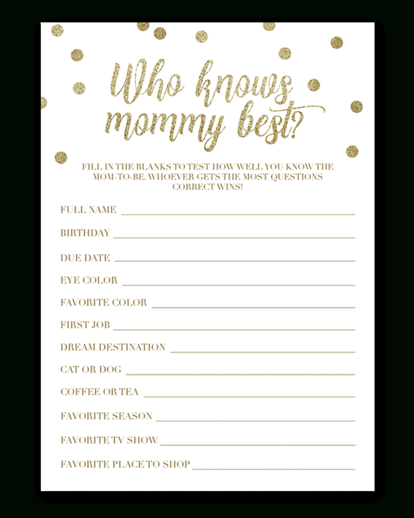 Who Knows Mommy Best Free Printable (81+ Images In Collection) Page 2 - Who Knows Mommy Best Free Printable