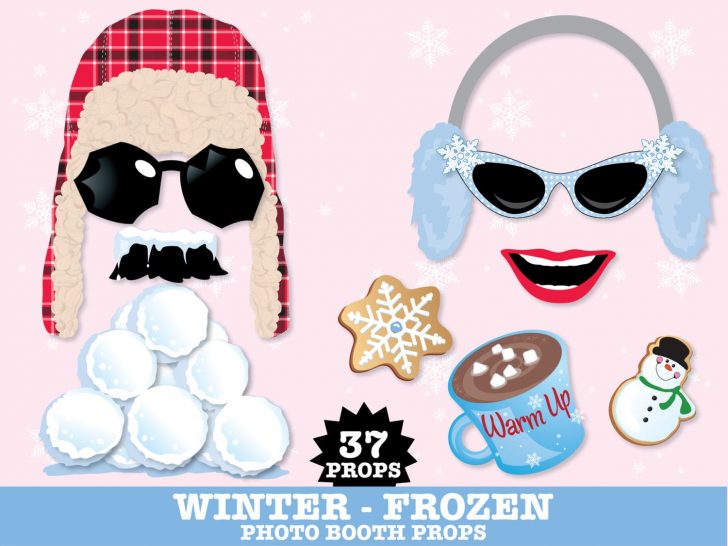 Free Printable Frozen Photo Booth Props