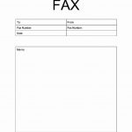 Word Cover Pages Template New Free Printable Fax Cover Sheet Pdf   Free Printable Fax Cover Page