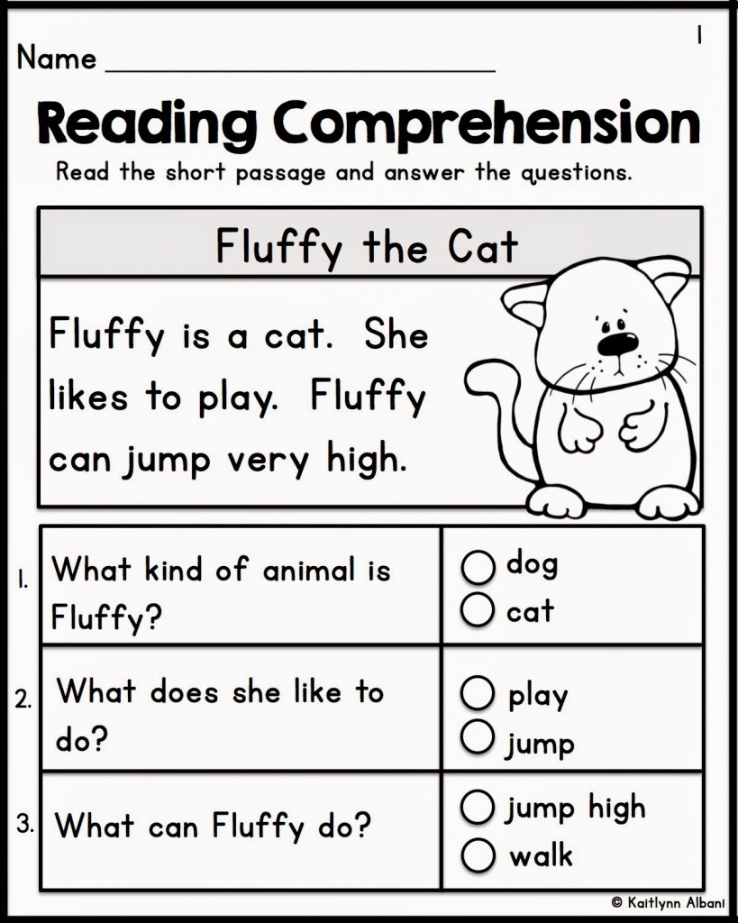 Worksheet : Kindergarten Reading Comprehension Worksheets Teacher - Free Printable English Reading Worksheets For Kindergarten
