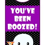 You've Been Boozed" Printables   Happiness Is Homemade   You Ve Been Boozed Free Printable