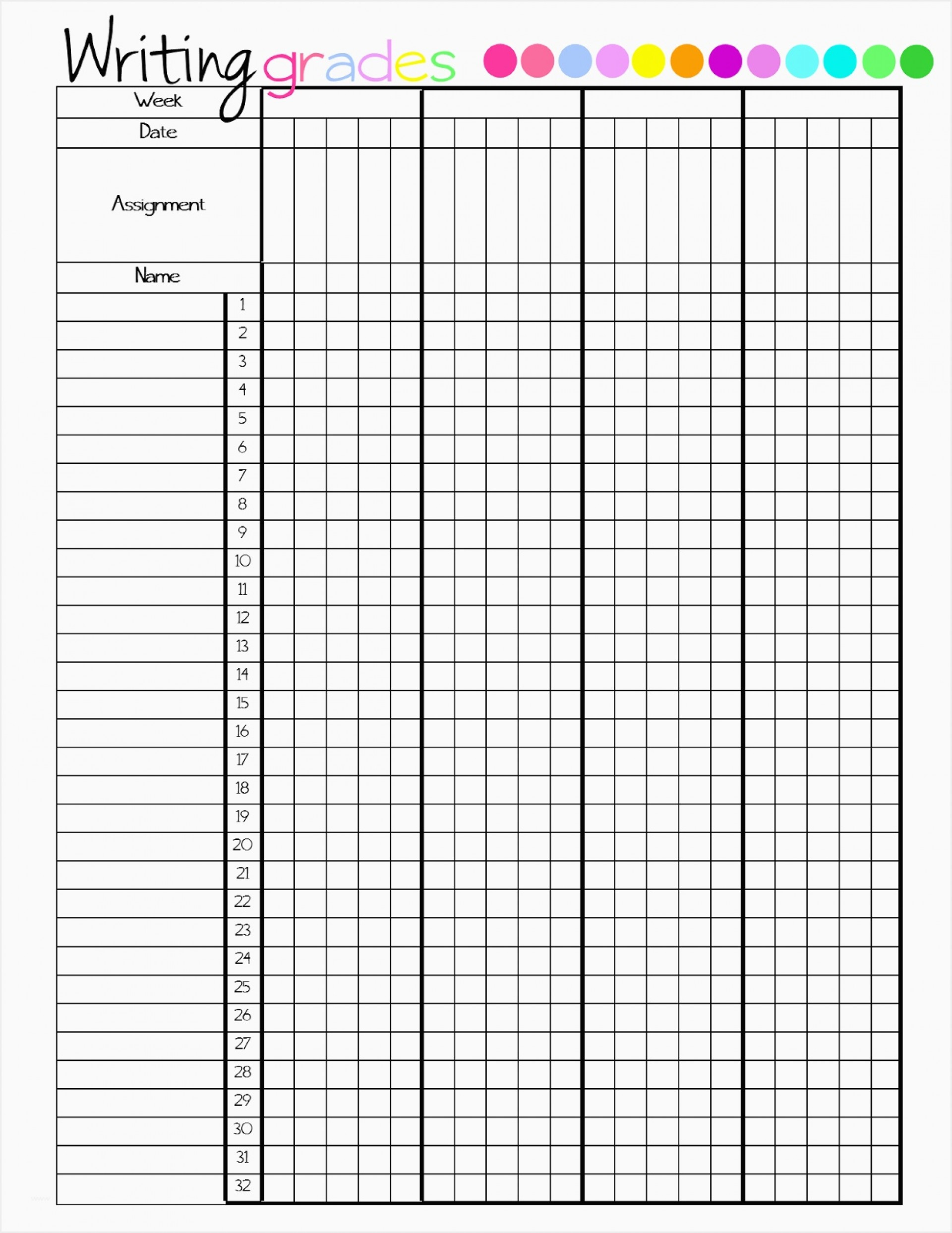 003 Template Ideas Teacher Grade Book Unique Gradebook Free Download - Free Printable Gradebook