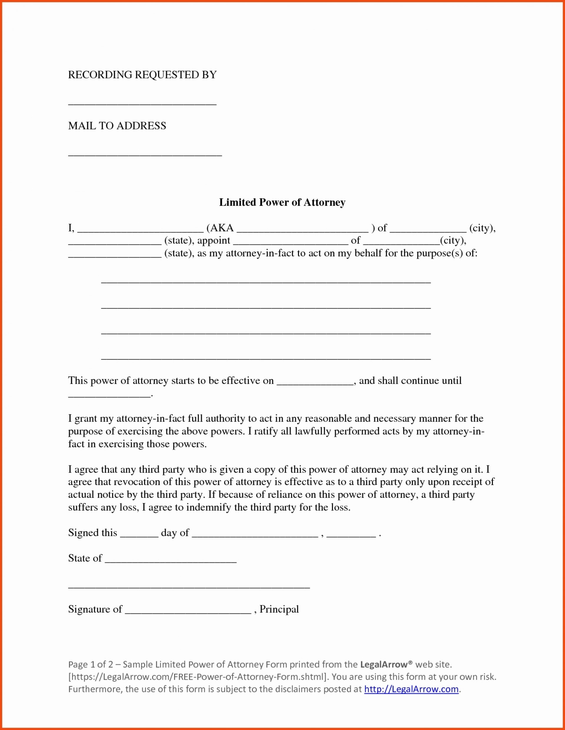 005 Power Of Attorney Template Ideas Form Sensational Templates - Maryland Power Of Attorney Form Free Printable