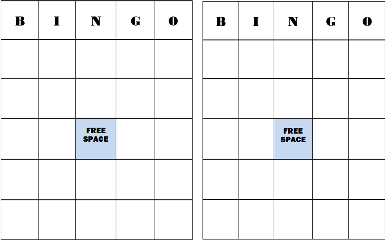 006 Template Ideas Free Bingo Card Stupendous Christmas Templates - Free Printable Blank Bingo Cards For Teachers