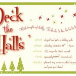 006 Template Ideas Free Holiday Invite Templates Party Invitation   Holiday Invitations Free Printable