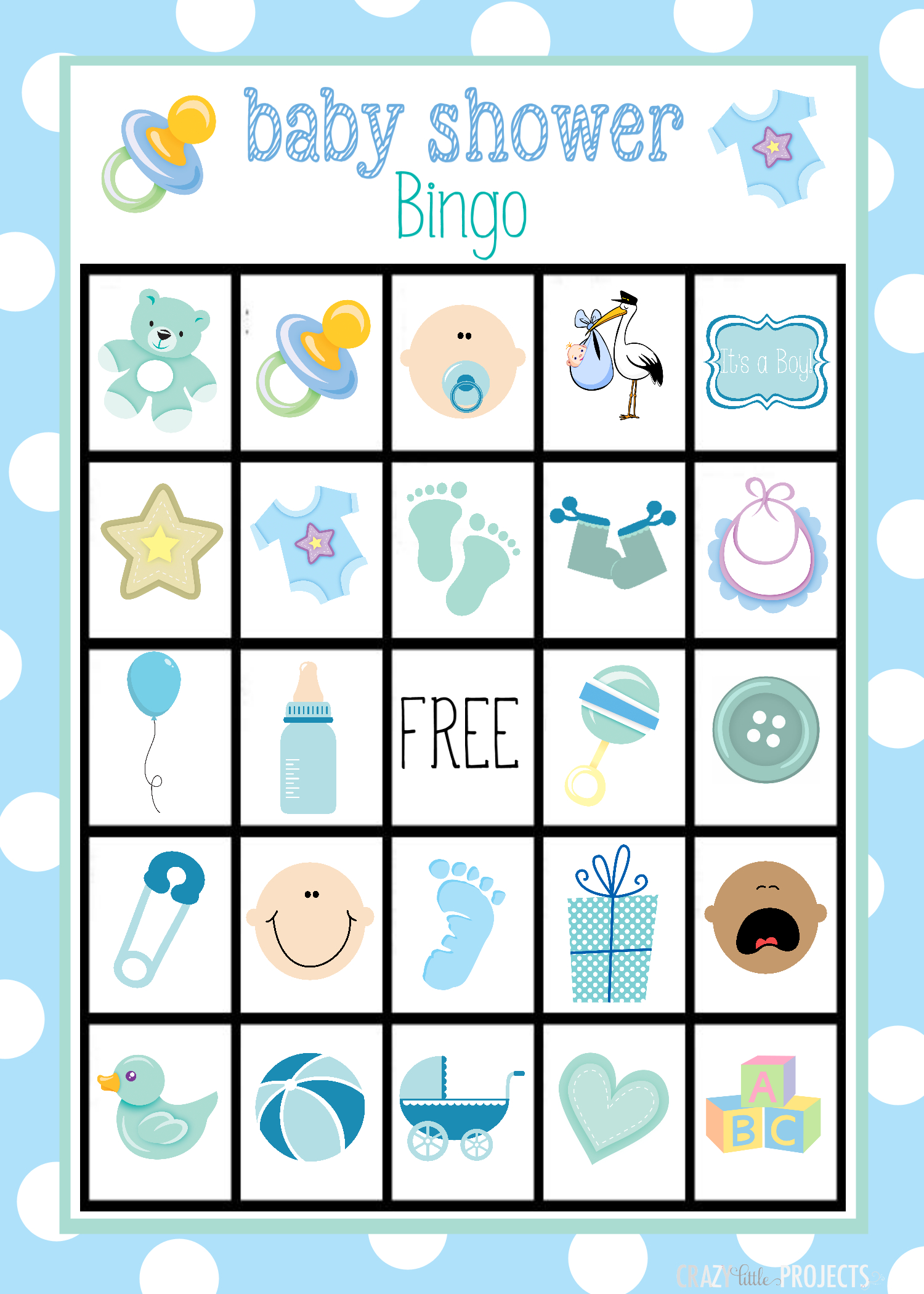 010 Template Ideas Baby Shower Wondrous Bingo Blank Cards Free - Baby Bingo Free Printable Template