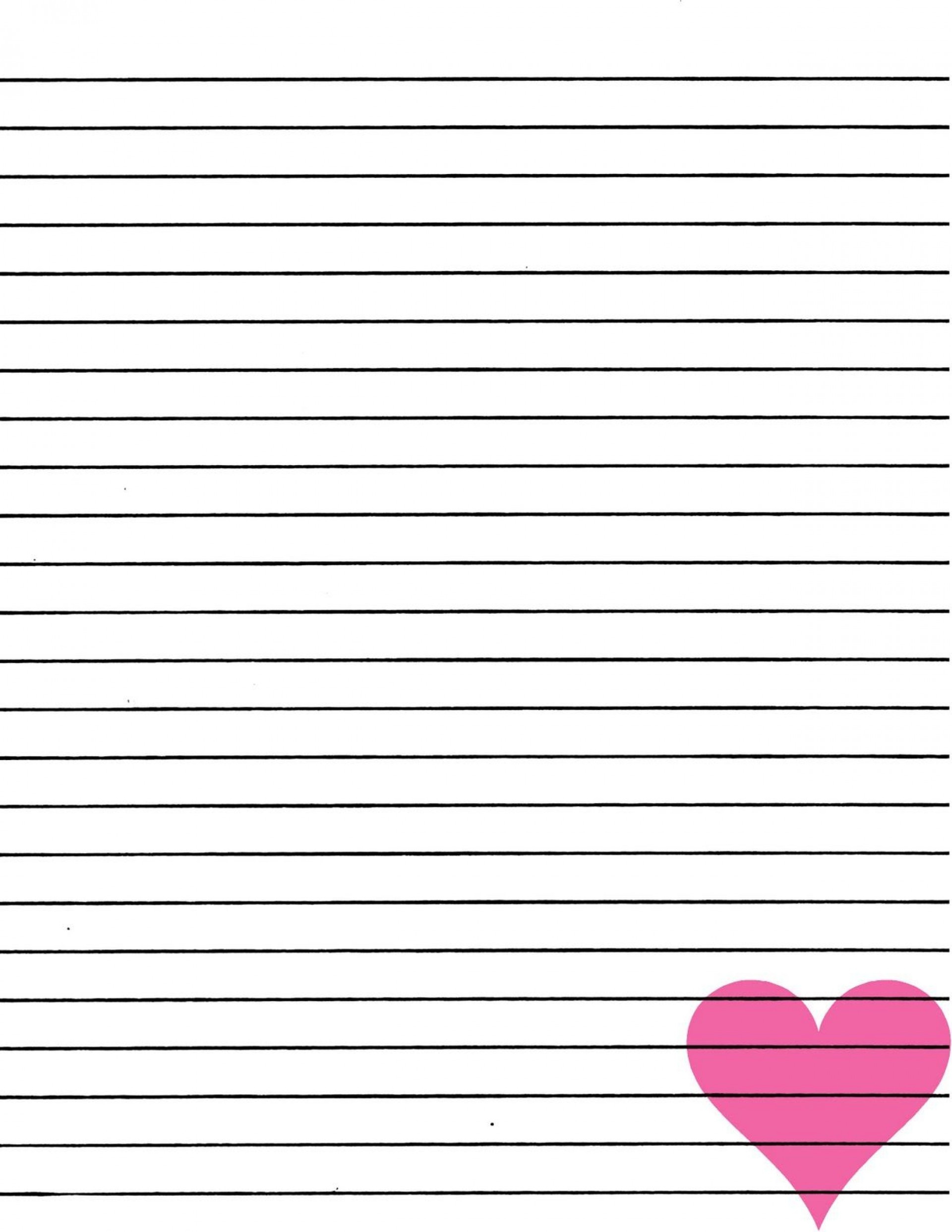 free printable writing paper for kids