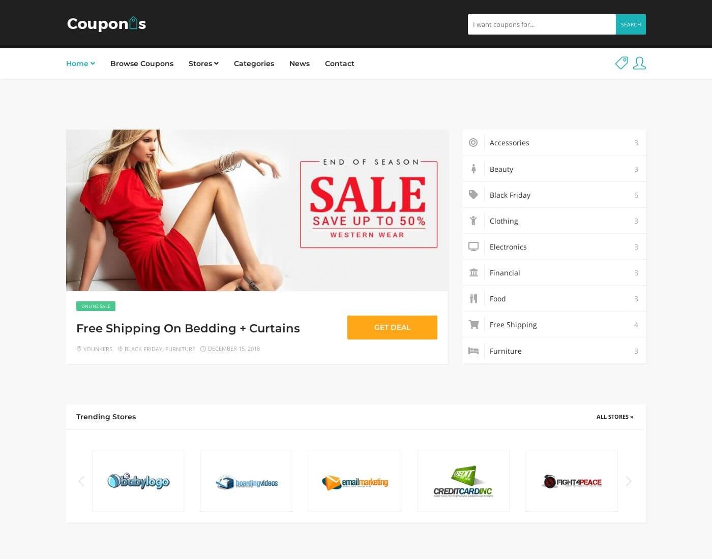 10+ Best WordPress Coupon Themes 2018 – Famethemes - Free Printable Coupons Without Downloading Or Registering