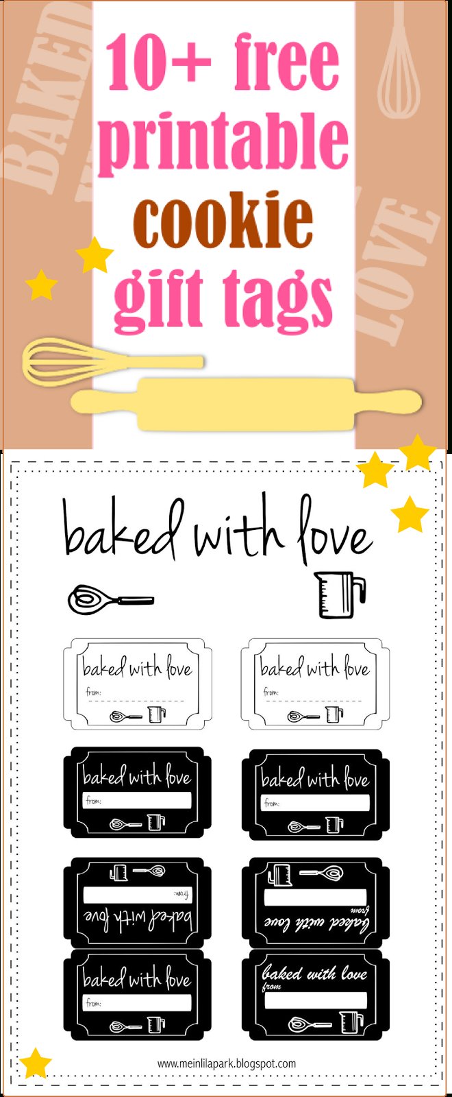 Downloadable Free Printable Baking Labels Printable Templates