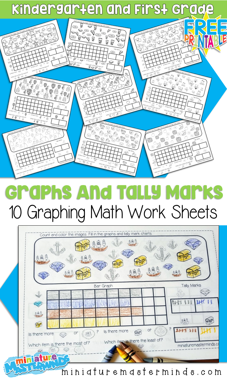 10 Free Printable Graphing Worksheets For Kindergarten And First - Free Printable Graphs For Kindergarten