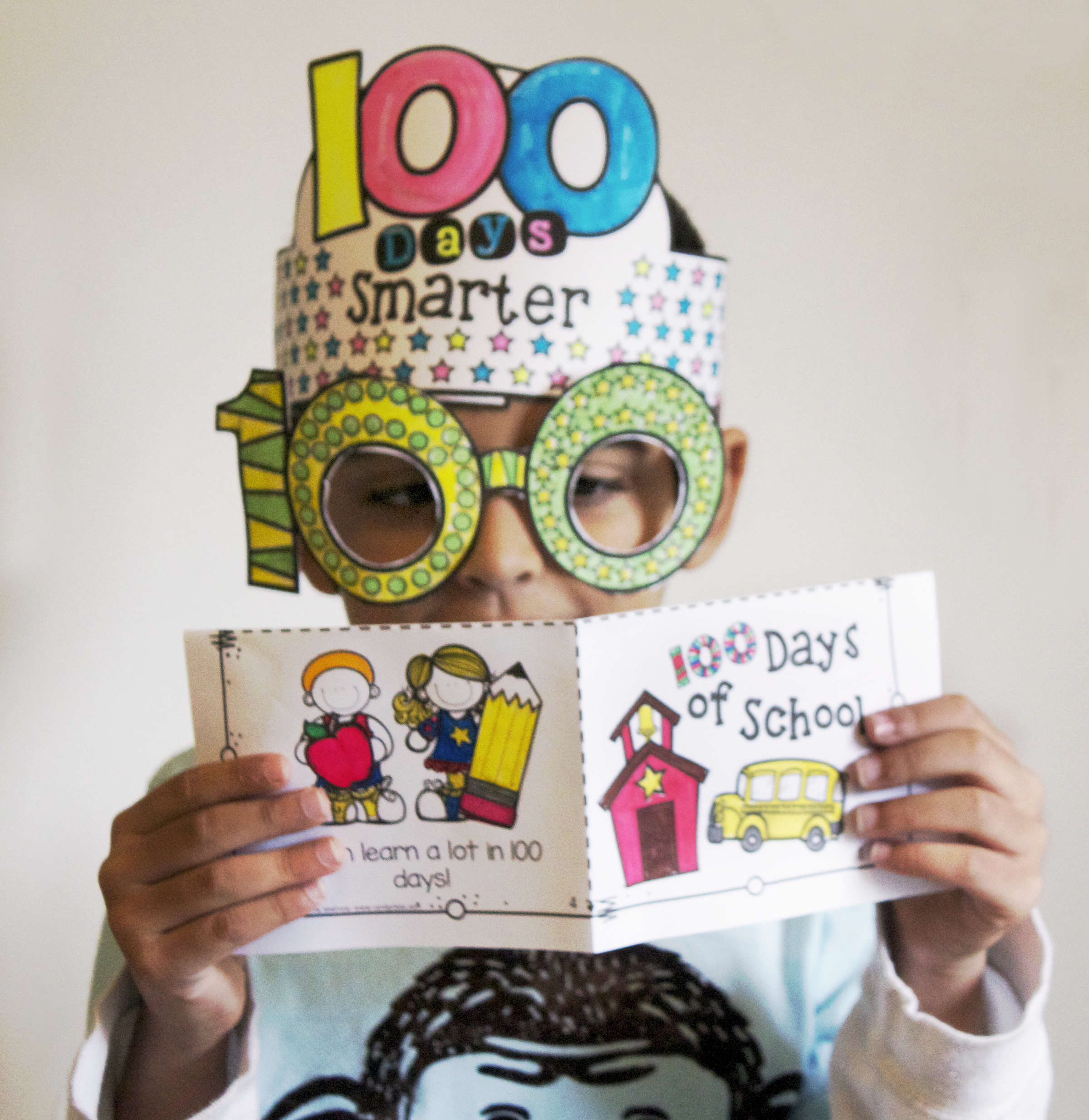 100Th Day Of School….let&amp;#039;s Celebrate! - The Candy Class - 100Th Day Of School Printable Glasses Free