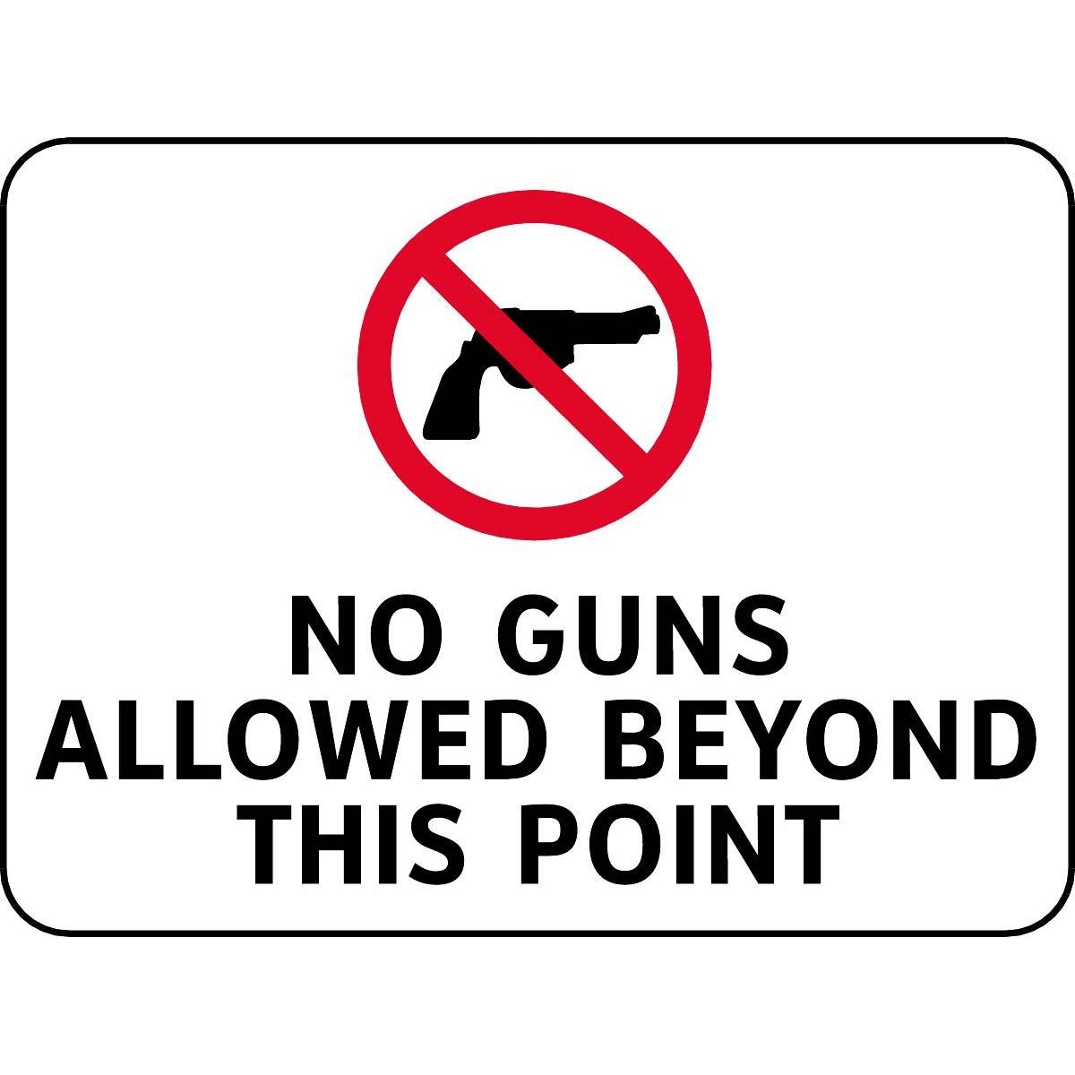 12 Best Photos Of No Gun Allowed Signage - Printable No Guns Allowed - Free Printable No Guns Allowed Sign