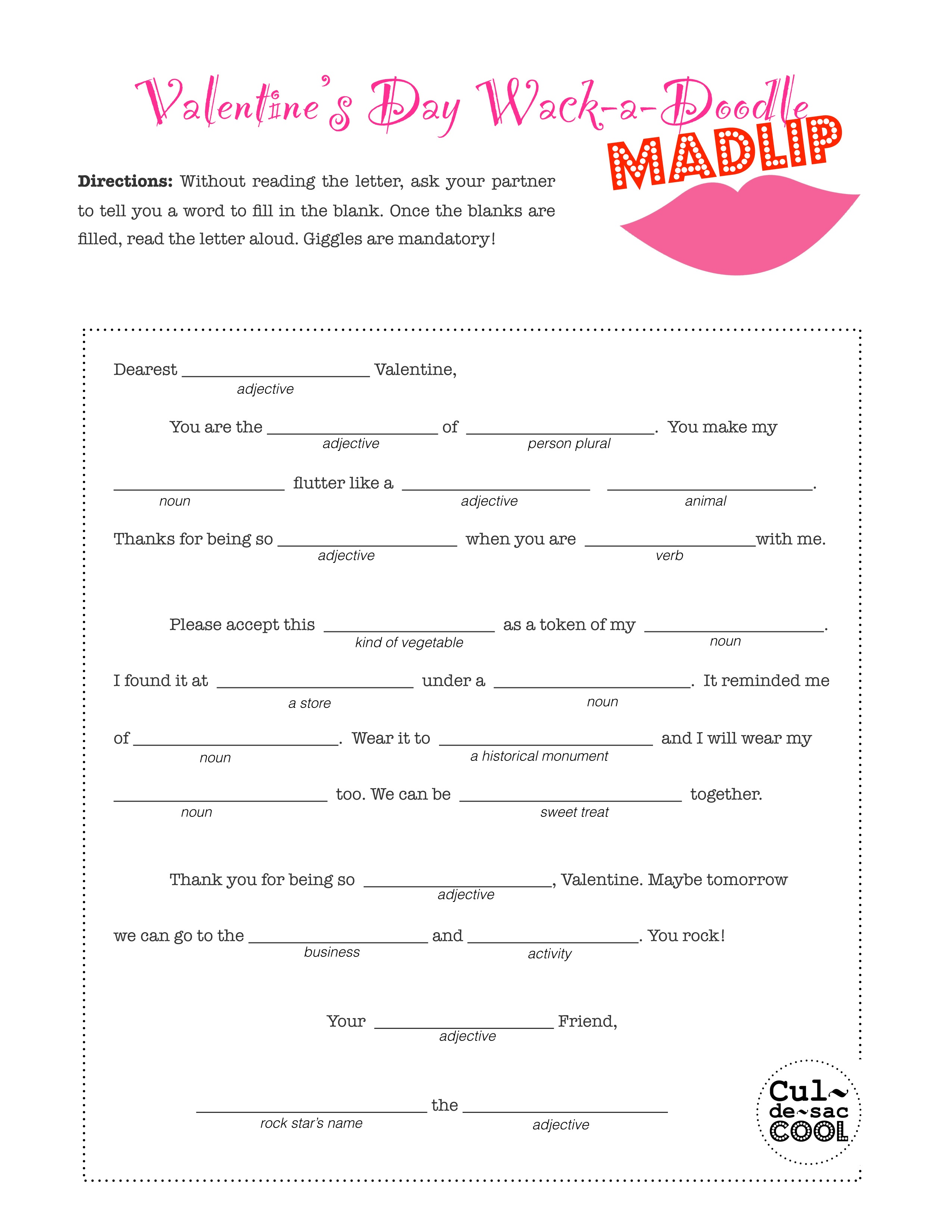 12 Coolest Valentine&amp;#039;s Day School Party Games - Free Printable Valentine Party Games For Adults
