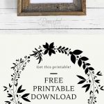 12 Free Printables To Spruce Up Your Decor! | Free Printable With   Free Printables For Home Decor