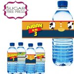 12 Toy Story Inspired Water Bottle Wrapperssugartreepress, $9.00   Free Printable Toy Story Water Bottle Labels