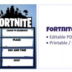 13 Epic Fortnite Birthday Party Ideas (Diy & Printables)   Epic   Free Fortnite Party Printables