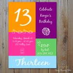 13Th Birthday Cards Printable Free – Happy Holidays!   13Th Birthday Cards Printable Free